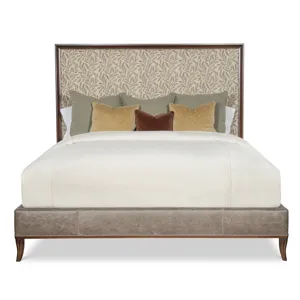 Tribeca Upholstered Tall Headboard(Plain Bed - King
