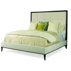 Tribeca Upholstered Tall Headboard (Block) - Queen