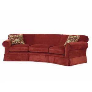 Century Home Elegance Cornerstone Wedge Sofa
