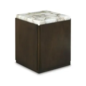 Tribeca Bunching Cocktail Table With Quartz Top