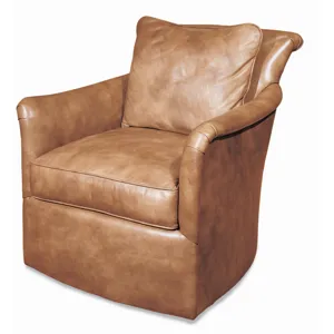 Century Leather Malibu Swivel Chair