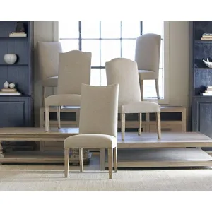 Century Chair Hollister Straight Back-Exposed Wood W/Straight Top