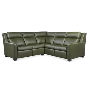 Century Leather Leatherstone Armless Love Seat