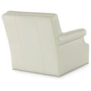 Century Leather Essex Swivel Chair