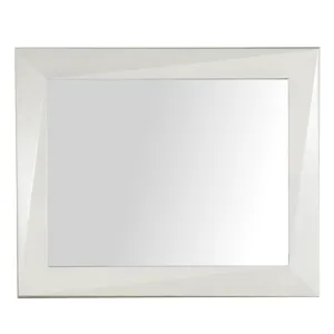 Carrier and Company Case Faceted Mirror Light Parchment