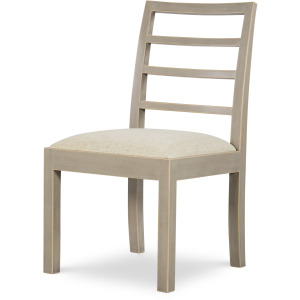 Thomas O'Brien - Upholstery Dara Side Chair-Modern French Grey&taupe