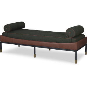 Thomas O'Brien - Upholstery Jennings Metal Daybed(Rounded Bolsters)