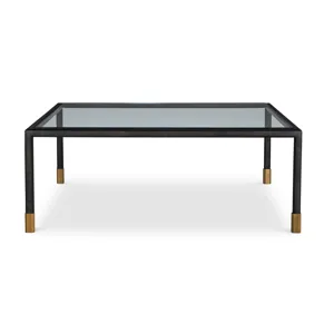 Thomas O\'Brien Jennings Square Cocktail Table(Glass)