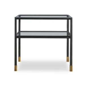 Thomas O\'Brien Jennings Side Table(Glass)