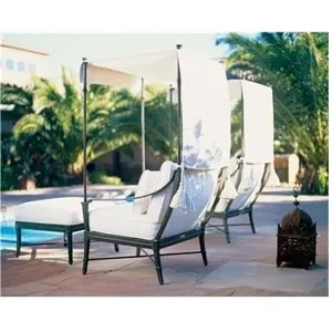 Andalusia ROYAL LOUNGE CANOPY (D12-17-9) Powder Coated Aluminum