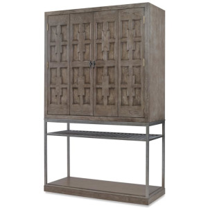 Casa Bella Burl Bar Cabinet