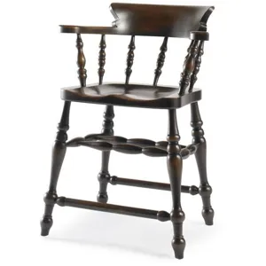 Bob Timberlake Upholstery PT3015C-OLDE-OAK - Cap'n Bob's Cntr Stool As Shown Only