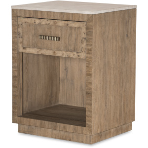 Monterey Small Nightstand & Stone-Light