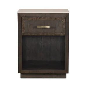 Monterey Small Nightstand & Stone-Dark