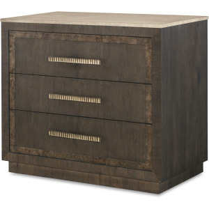 Monterey Nightstand & Stone Dark