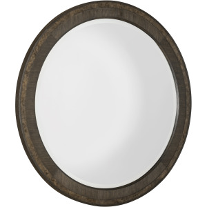 Monterey Round Mirror Hawthorne Dark