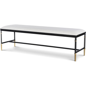 Monterey Upholstered/Metal Bench