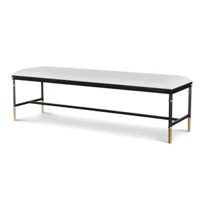 Monterey Upholstered/Metal Bench