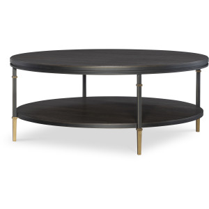 Monterey Round Cocktail Table Dark