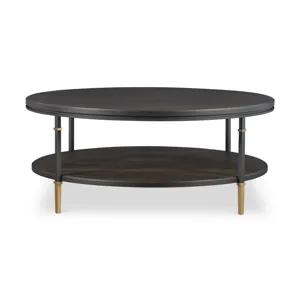 Monterey Round Cocktail Table Dark