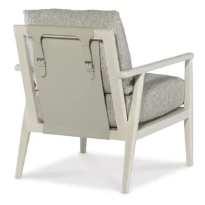 Century Chair Reed Lounge Chair White