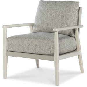 Century Chair Reed Lounge Chair White