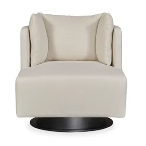 Century Chair Riposo Swivel Chair Metal Base