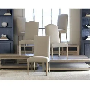 Century Chair HOLLISTER STRAIGHT BACK Exposed Wood w/Straight Top (3372-1)