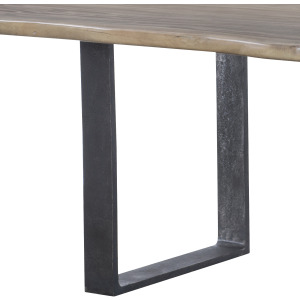 Details Dining Cast Iron Strap Dining Table Base(Set)