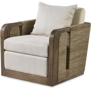 Curate Tessuto Swivel Lounge Chair Triza