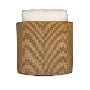 Curate Canna Swivel Lounge Arm Chair Aged R