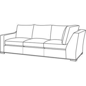 Outdoor Upholstery Armanti Outdoor Laf Corner Sofa