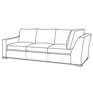 Outdoor Upholstery Armanti Outdoor Laf Corner Sofa
