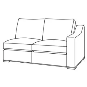 Outdoor Upholstery Armanti Outdoor Laf Loveseat