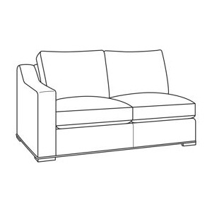 Outdoor Upholstery Armanti Outdoor Raf Love Seat