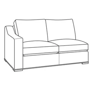 Outdoor Upholstery Armanti Outdoor Raf Love Seat