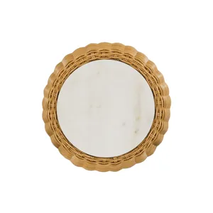 Outdoor Complements Woven Outdoor Accent Table