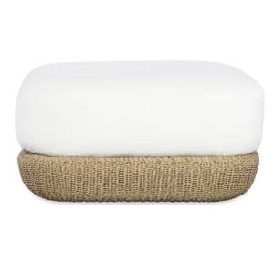 Outdoor Complements Soverato Outdoor Ottoman Natural