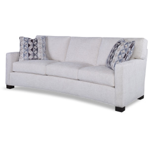 Century Leather Leatherstone Curved Sofa