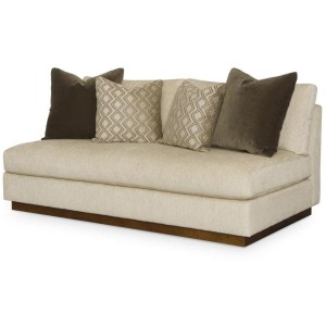 Carrier Armless Love Seat