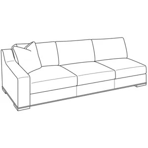 Century Studio Essentials Austin Laf Sofa