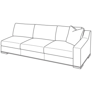 Century Studio Essentials Austin Raf Sofa