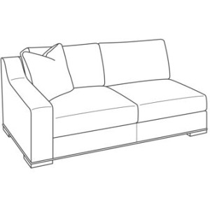 Century Studio Essentials Austin Laf Love Seat