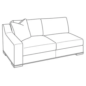 Century Studio Essentials Austin Laf Love Seat