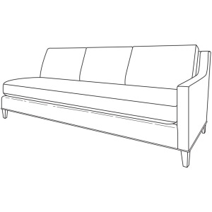Century Studio Essentials Savannah Raf Sofa