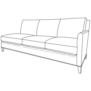 Century Studio Essentials Jordan Raf Sofa