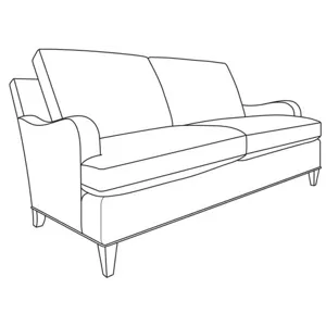 Century Studio Essentials Logan Apt Sofa