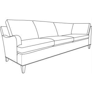 Century Studio Essentials Logan Laf Corner Sofa