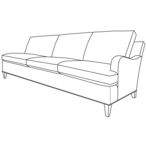 Century Studio Essentials Logan Raf Sofa