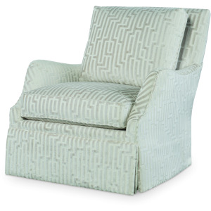 Century Signature Cassidy Skirted Swivel Chair